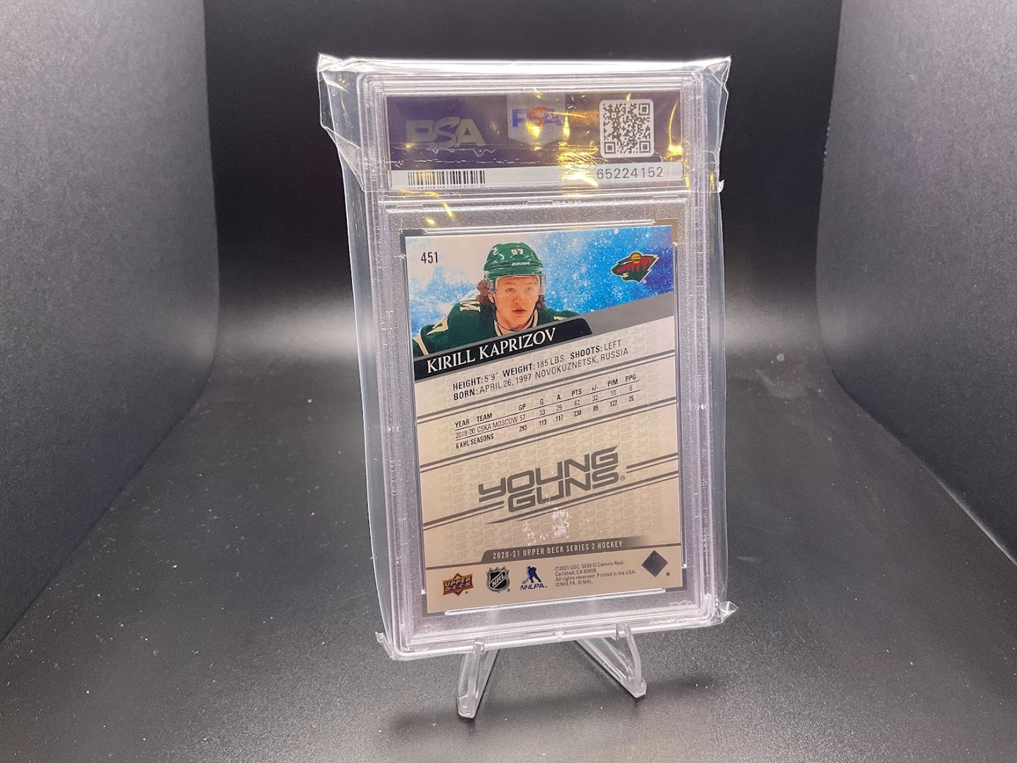 2020 Upper Deck Kirill Kaprizov #451
