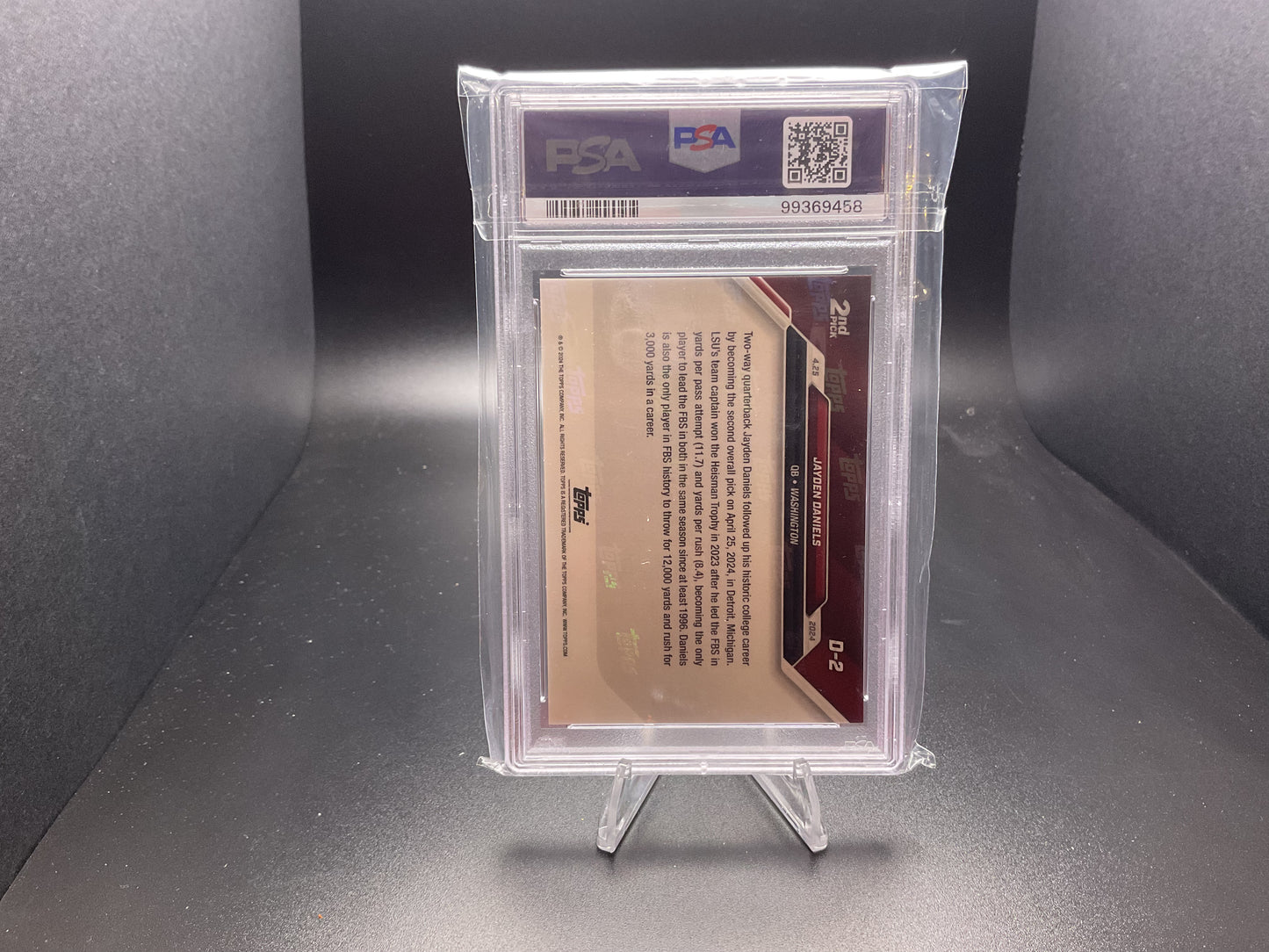 2024 Topps Now Jayden Daniels #D-2