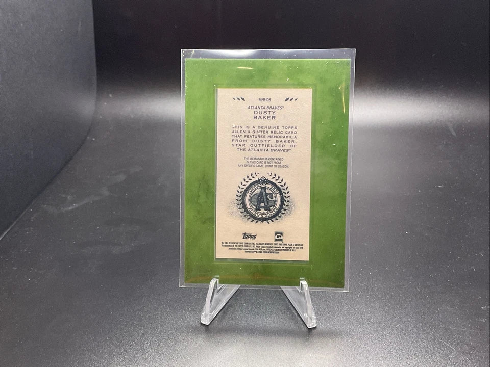 2024 Topps Allen & Ginter - Mini Framed Relics #MFR-DB Dusty Baker (MEM)
