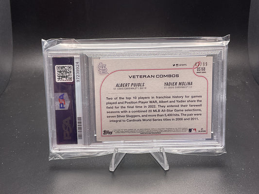 2022 Topps Update Yadier Molina, Albert Pujols [Vintage Stock] #US168