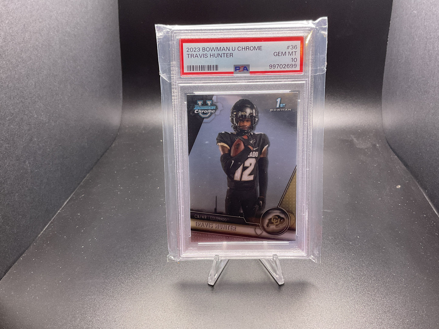2023 Bowman Chrome University Travis Hunter #36