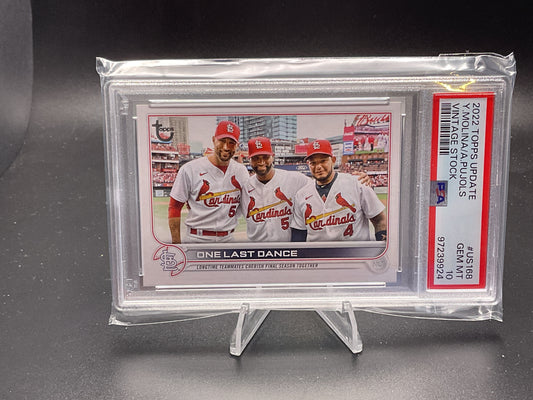 2022 Topps Update Yadier Molina, Albert Pujols [Vintage Stock] #US168