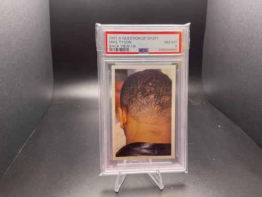 1987 BBC A Question of Sport UK Mike Tyson [Back View SSP] #2