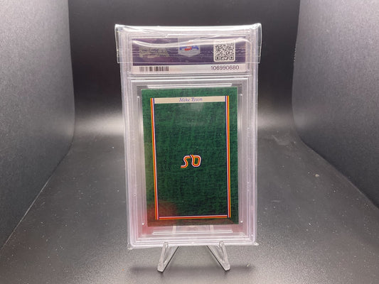 1987 BBC A Question of Sport UK Mike Tyson [Back View SSP] #2