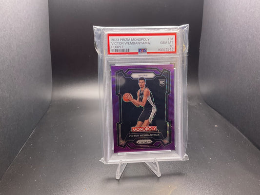2023 Panini Prizm Monopoly Victor Wembanyama [Purple] #81