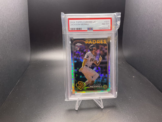2024 Topps Chrome Jackson Merrill [Logofractor] #207