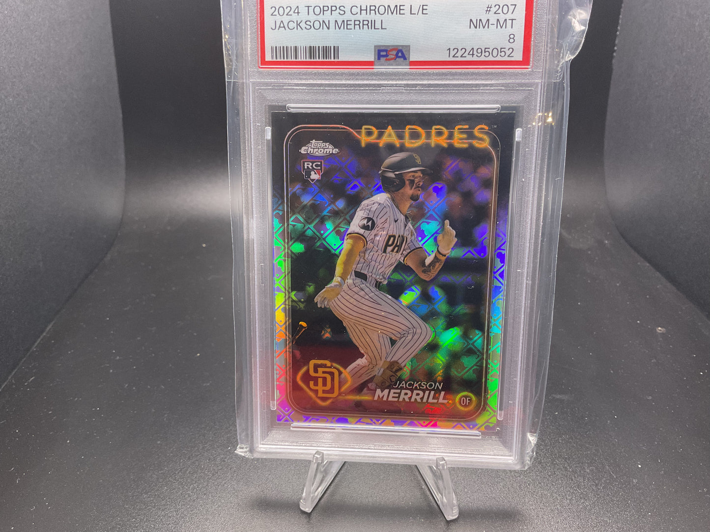2024 Topps Chrome Jackson Merrill [Logofractor] #207