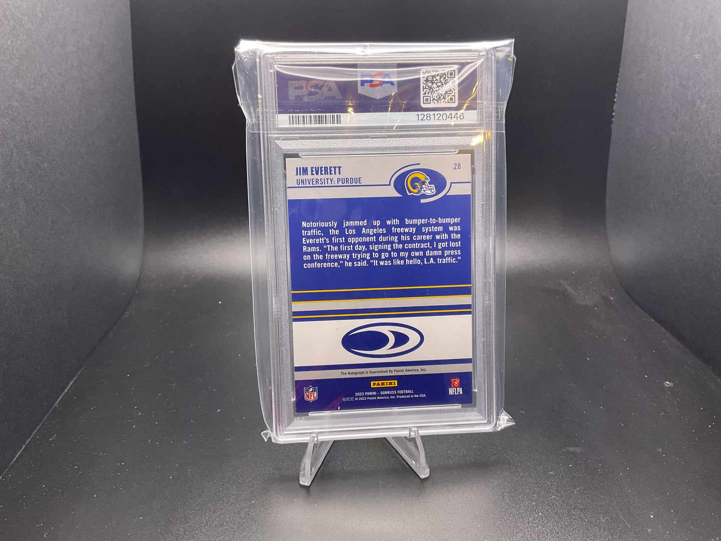 2023 Panini Donruss Retro 2003 Jim Everett [Autograph] #28