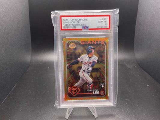 2024 Topps Chrome Radiating Rookies Jung Hoo Lee #RR-17