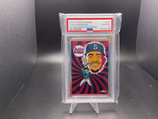 2023 Topps Chrome Ultraviolet All Stars Julio Rodriguez #UV-7