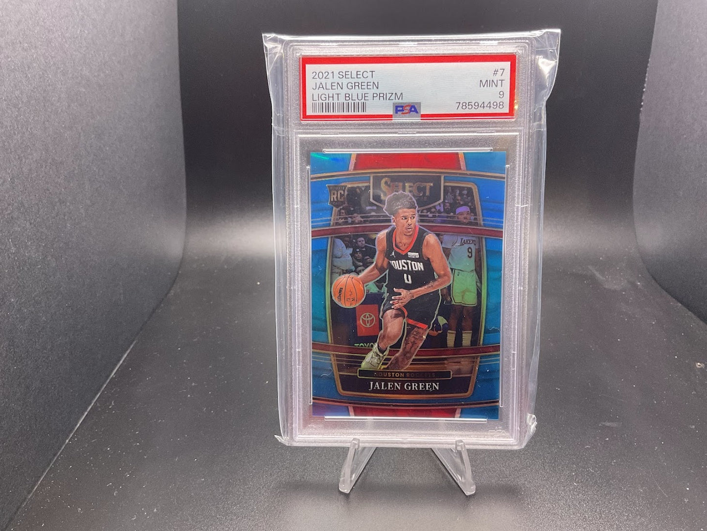2021 Panini Select Jalen Green [Light Blue Prizm] #7
