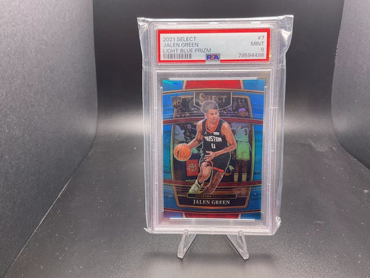 2021 Panini Select Jalen Green [Light Blue Prizm] #7
