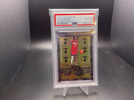 2021 Panini Contenders Lottery Ticket Jalen Green #2