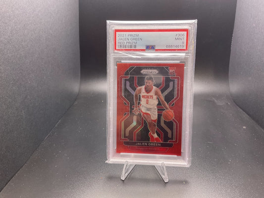 2021 Panini Prizm Jalen Green [Red Prizm] #306