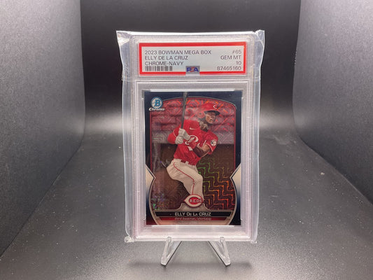 2023 Bowman Chrome Prospects Elly De La Cruz [Mega Box Mojo Navy] #BCP-65