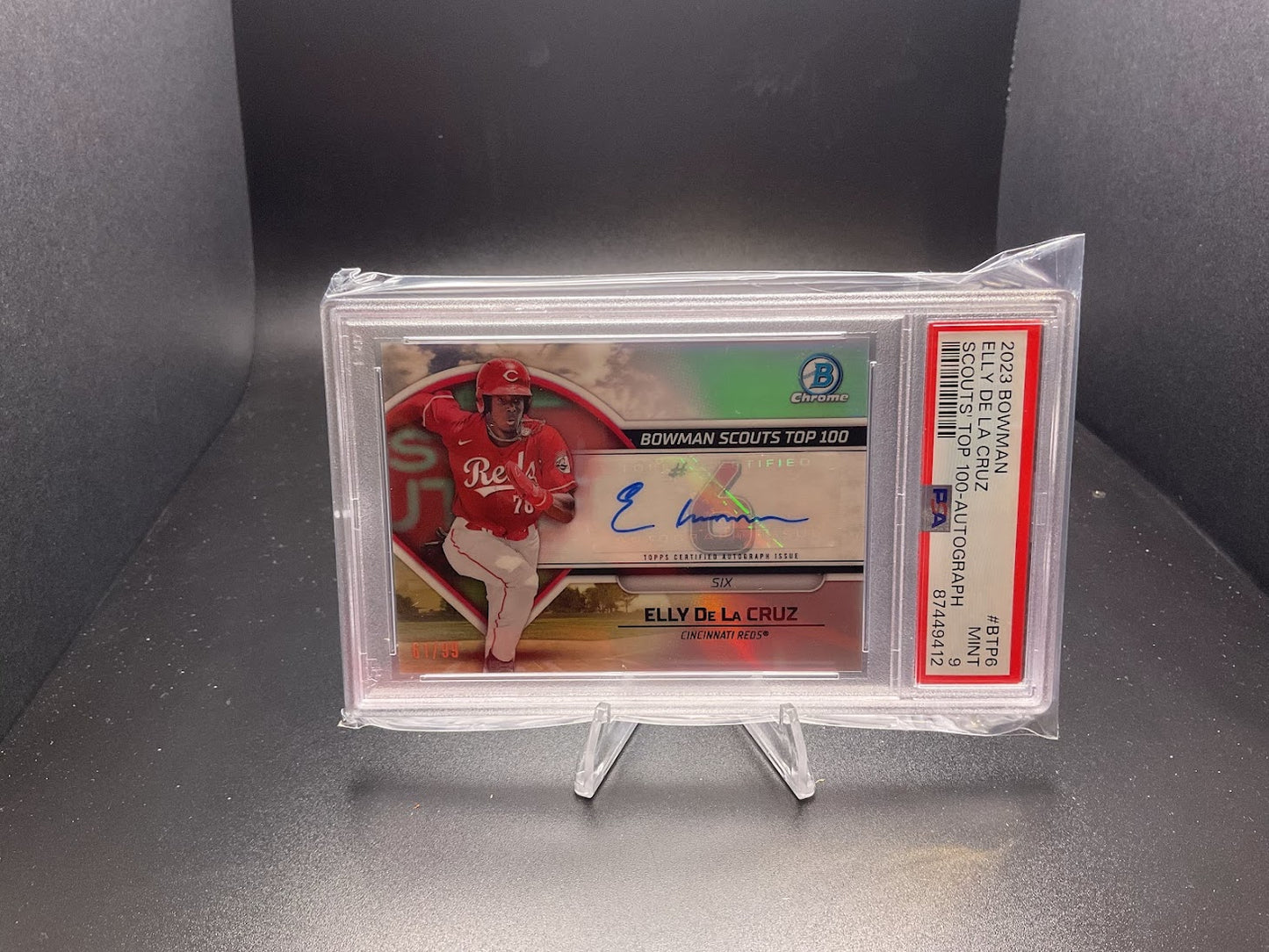2023 Bowman Scouts Top 100 Elly De La Cruz [Autograph] #BTP-6