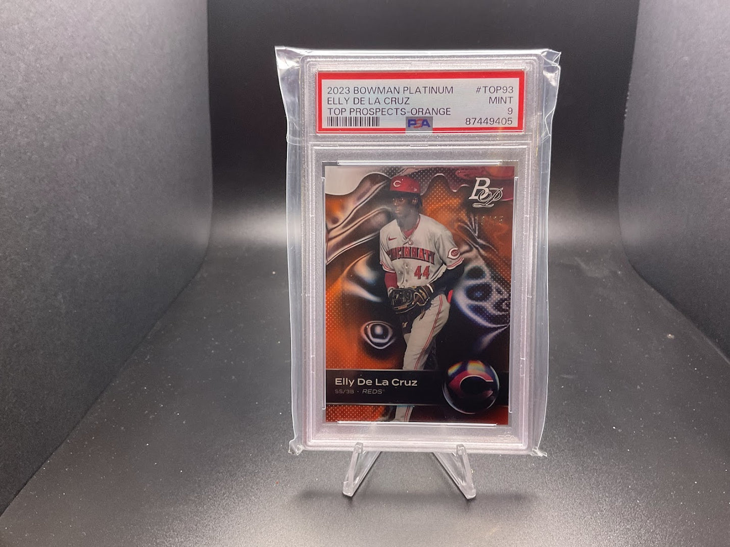 2023 Bowman Platinum Top Prospects Elly De La Cruz [Orange] #TOP-93