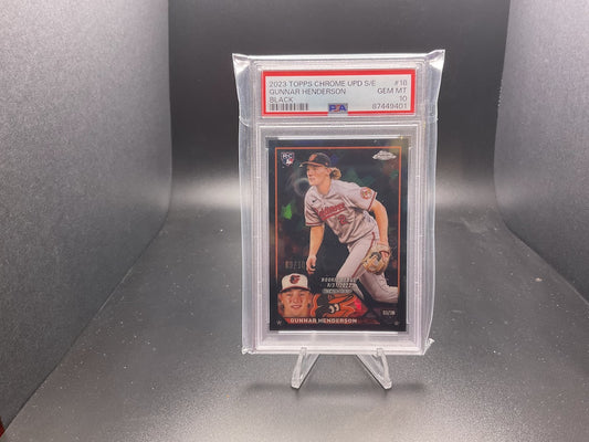 2023 Topps Chrome Update Sapphire Gunnar Henderson [Black] #USCS18