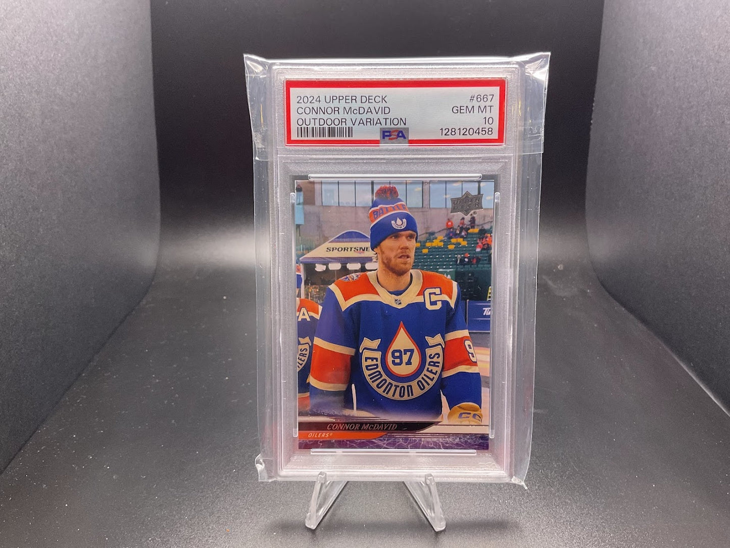 2024 Upper Deck Connor McDavid [Special Game Photo Variation] #667