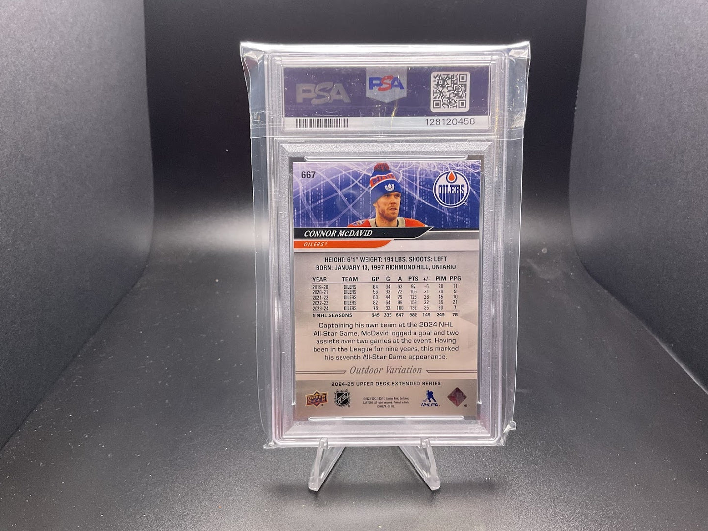 2024 Upper Deck Connor McDavid [Special Game Photo Variation] #667