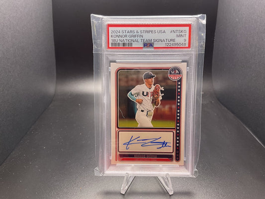 2024 Panini Stars & Stripes 18U National Team Signature Konnor Griffin #NTS-KG