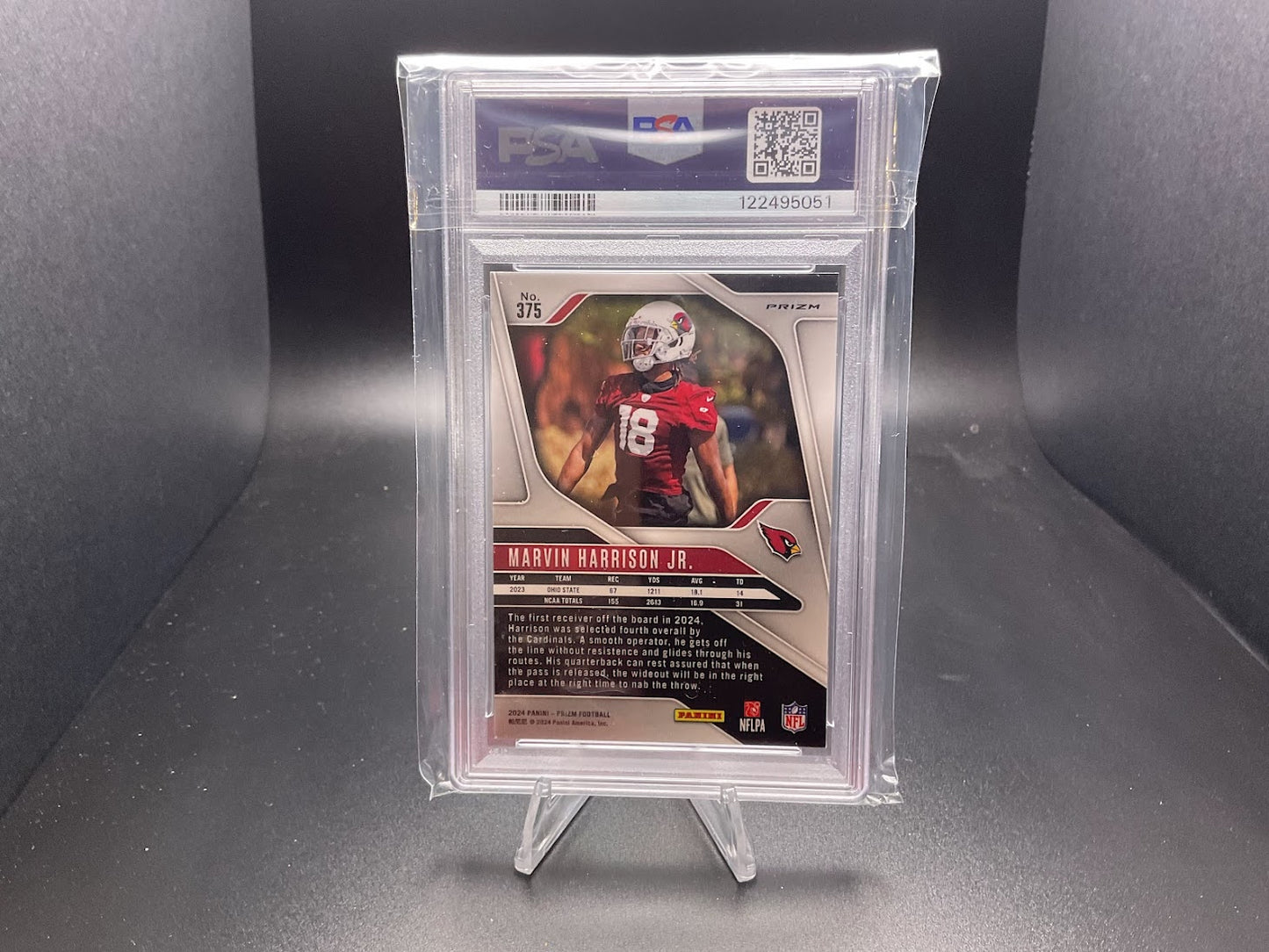 2024 Panini Prizm Marvin Harrison Jr. [Green Ice] #375