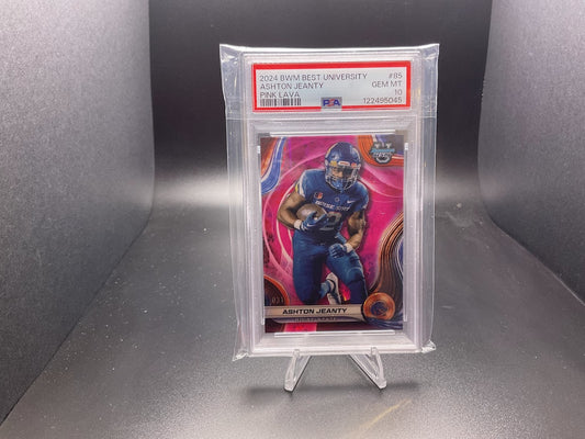 2024 Bowman Best University Ashton Jeanty [Pink Lava Refractor] #85