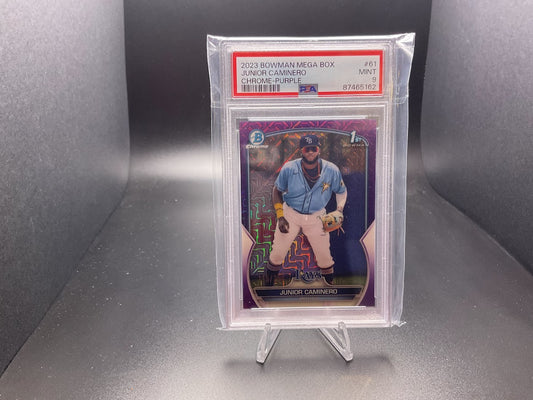 2023 Bowman Chrome Prospects Junior Caminero [Mega Box Mojo Purple] #BCP-61
