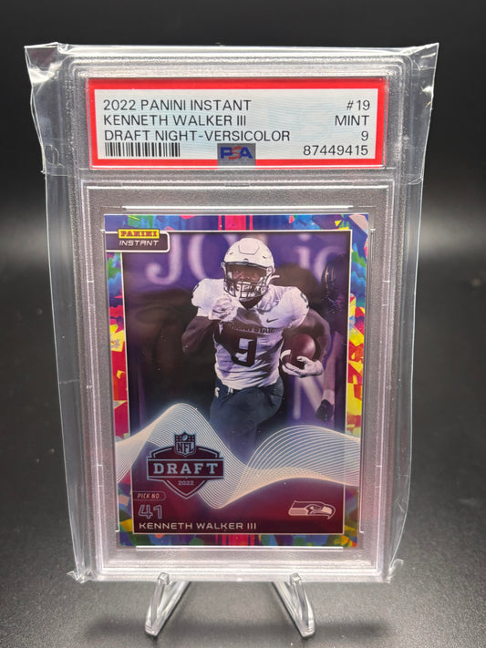 2022 Panini Instant Draft Night Kenneth Walker III [Versicolor] #19