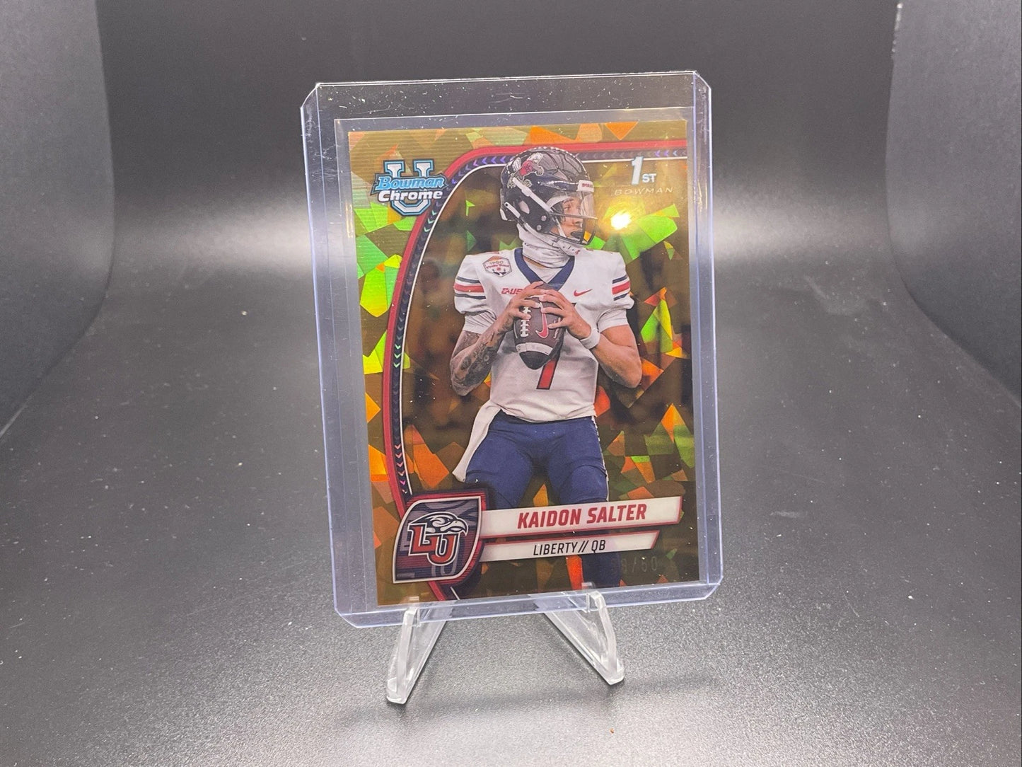 2024 Bowman University Chrome Sapphire Edition - Kaidon Salter #111 Gold /50