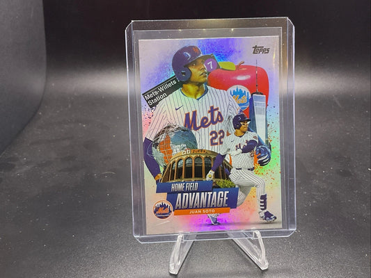 2025 Topps Series 2 Home Field Advantage #HFA-32 Juan Soto New York Mets SP